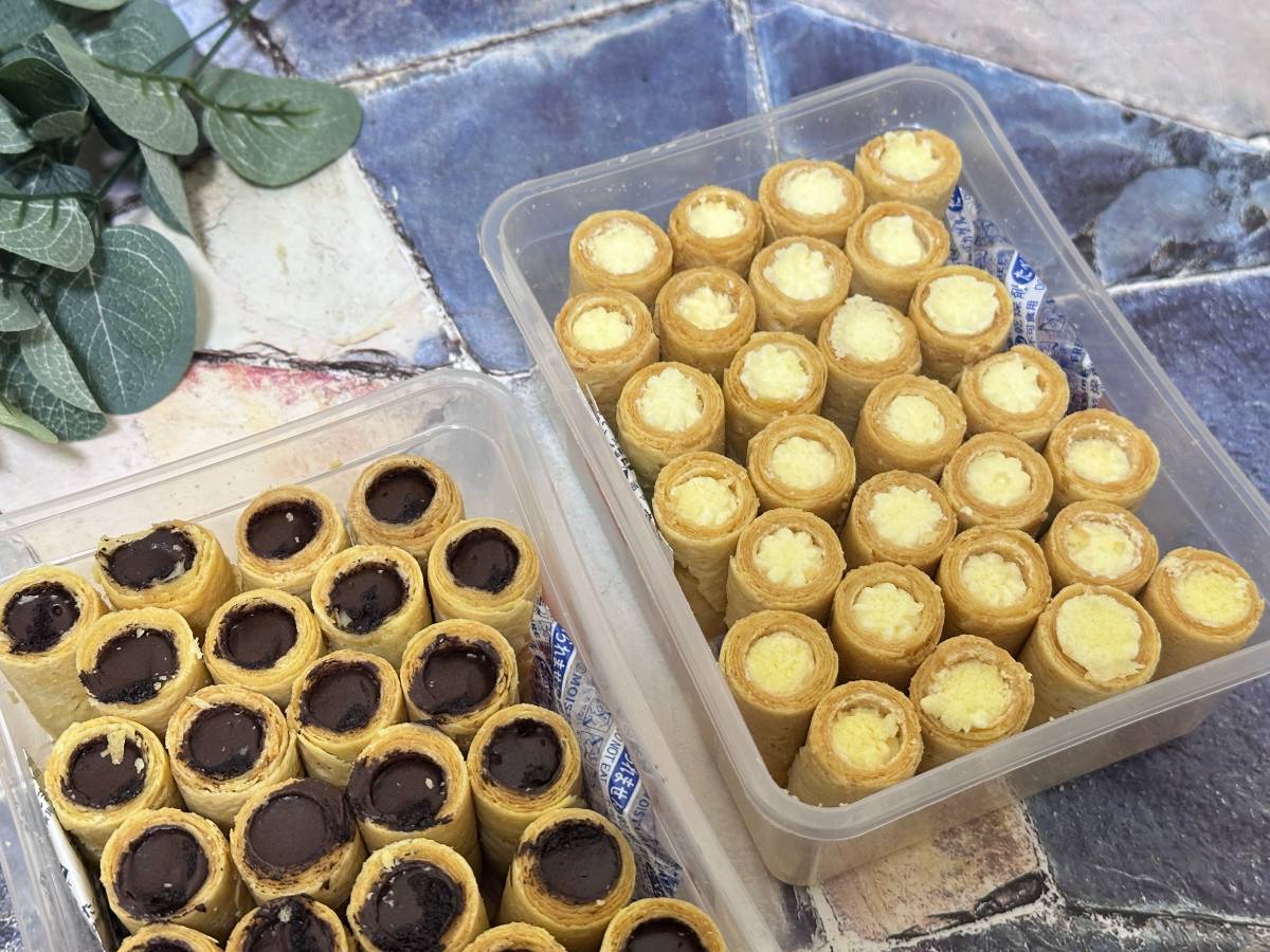 台中蛋捲開箱 Kris克里酥,原料單純,大人小朋友也愛吃 - 第3張圖