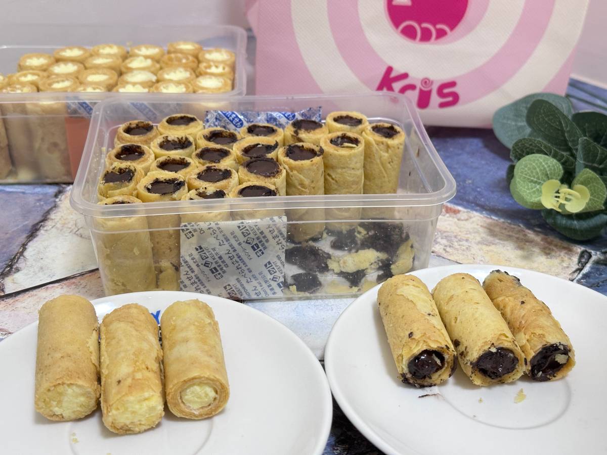 台中蛋捲開箱 Kris克里酥,原料單純,大人小朋友也愛吃 - 第7張圖