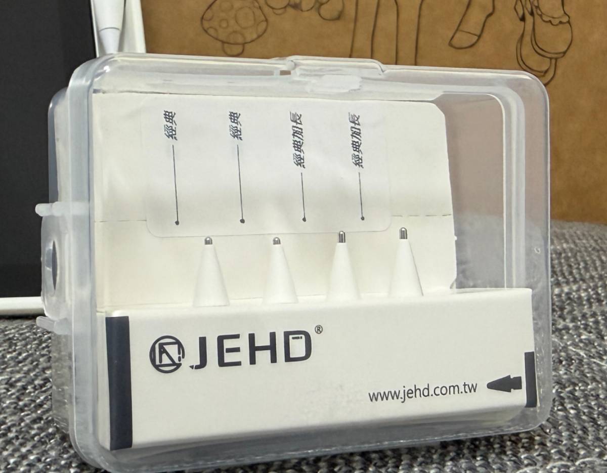 JEHD吉爾哈登 繪師必備：類紙膜、金屬筆尖分享